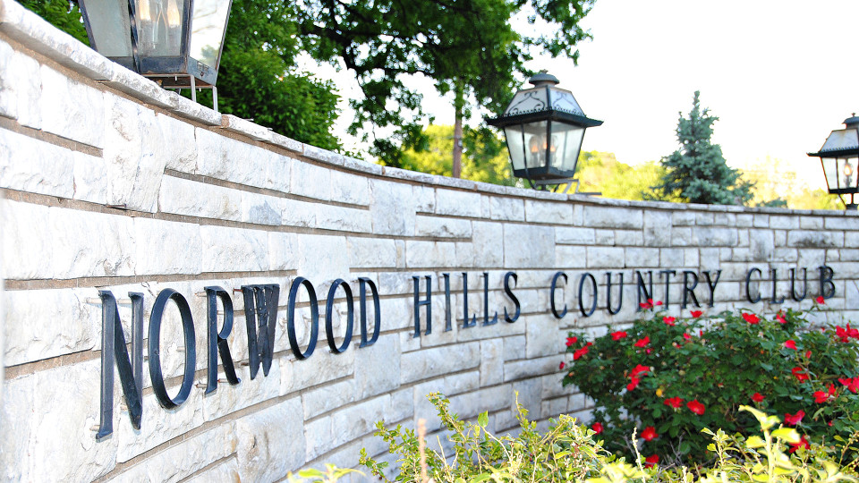Norwood Hills Front Sign